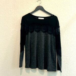 Loft size medium black and grey